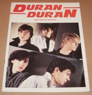 Duran Duran Song And Sheet Music Book - Debut (first) Album