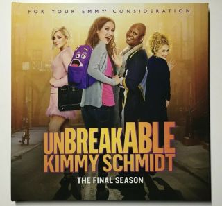 Unbreakable Kimmy Schmidt Final Season 4 Netflix 2019 Emmy Fyc Dvd