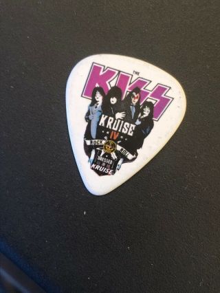 KISS Dressed to Kruise IV 4 Guitar Pick Tommy Thayer 2014 Spaceman Rock N Roll 3
