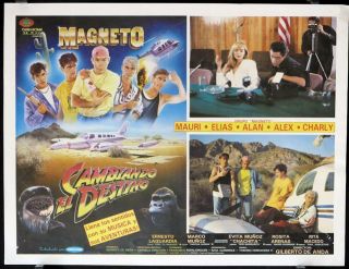 L145 Cambiando El Destino,  Mexican Movie Lobby Card,  Magneto