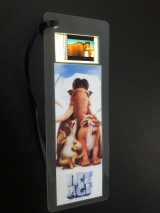 Ice Age Movie Film Cell Bookmark - Complement Movie Dvd Poster