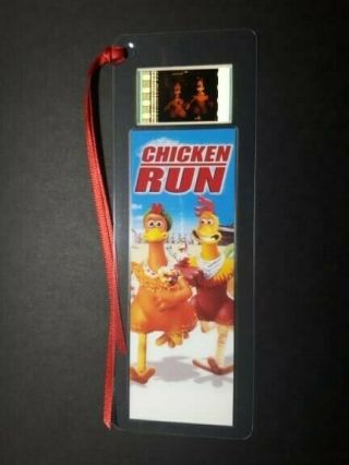Chicken Run Movie Film Cell Bookmark - Complements Movie Dvd Poster
