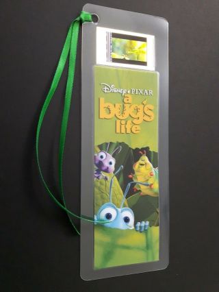 Bugs Life Movie Film Cell Bookmark - Complements Movie Dvd Poster
