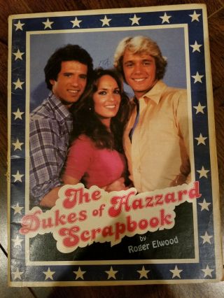 Vintage Rare The Dukes Of Hazzard Scrapbook By Roger Elwood 1981