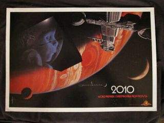 2010 1984 The Year We Make Contact Advance Poster Mgm 18” X 13”