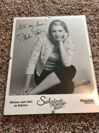 Melissa Joan Hart Autographed Sabrina The Teenage Witch Photo