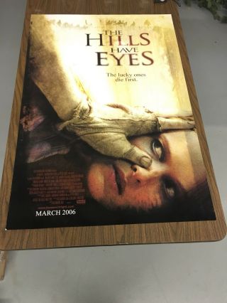 The Hills Have Eyes Double Sided Movie Poster 27x40