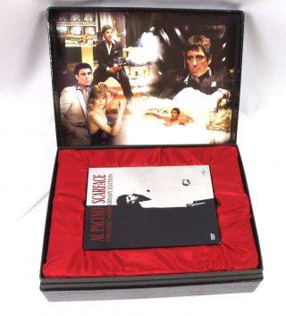 Al Pacino Scarface 2 Disc Anniversary Edition Collectors Box With Money Clip