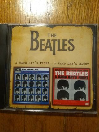 Vtg The Beatles Rare 1964 Audio Cd A Hard Days Night Russian Release 32 Tracks,