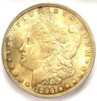 1896 Morgan Silver Dollar $1 - Icg Ms66 - Rare In Ms66 Grade - $358 Value