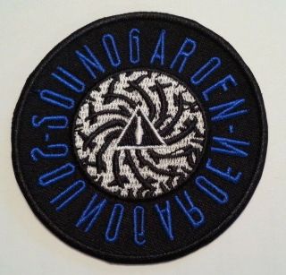 Soundgarden Embroidered Applique Patch 3 " Round Iron Sew Ships