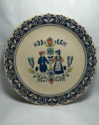 Johnson Brothers " Hearts And Flowers " Staffordshire Old Granite 10 Inch Plate