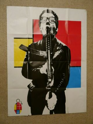 Elvis Costello Armed Forces Programme/poster Richard Hell John Cooper Clarke