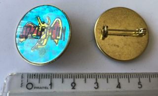 Led Zeppelin / Jimmy Page / Robert Plant Pin Brooch 2 From 1990s £0.  99 Post