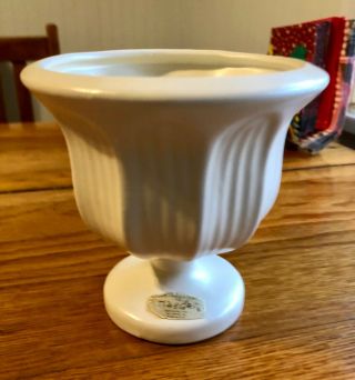 Vintage Royal Haeger Art Pottery Urn Vase Planter Ivory Matte