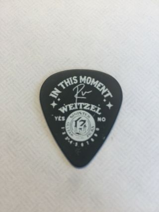 In This Moment Guitar Pick