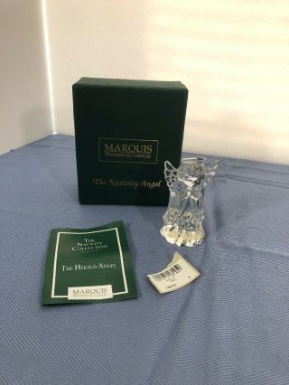 Waterford Marquis The Nativity Angel With Sticker & Paperwork