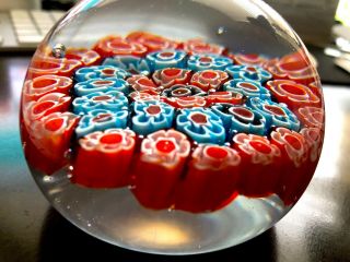 Vintage Awesome Murano Art Glass Paperweight. 2