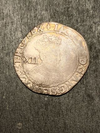 1603 - 1625 James I Silver English Shilling - 2nd Bust 1604 - 1605