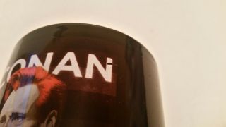 Conan O’Brien Late Night Show Ceramic Coffee Tea Mug Black Team CoCo TBS 3