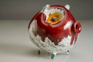 Mid Century Modern Italian Art Pottery Pig Piggy Bank Bitossi? Raymor?