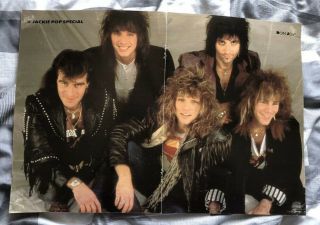 Bon Jovi Poster 80s 90s Band