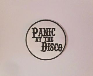 Panic At The Disco Band Embroidered Iron On/ Sew On Logo Patch