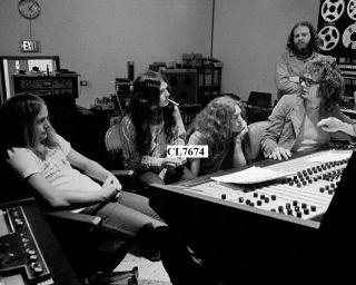 Lynyrd Skynyrd: Ronnie Van Zant,  Gary Rossington,  Allen Collins,  Al Kooper Photo