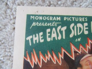MR WISE GUY 1942 LC 11X14 EAST SIDE KIDS VG 2