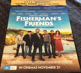 Flyer - Fisherman’s Friends Daniel Mays,  James Purefoy,  Dave Johns Not A Dvd