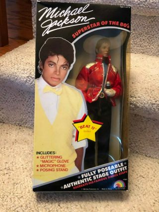 1984 Michael Jackson " Beat It Outfit " Superstar Of The 80 