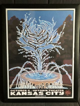 Ryan Adams & Cardinals Kansas City Numbered Poster Lithograph Print Tour
