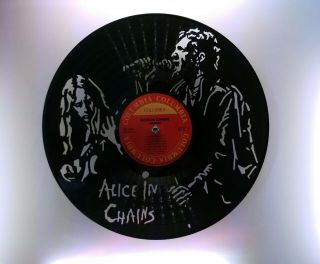 Alice In Chains Vinyl Record Art