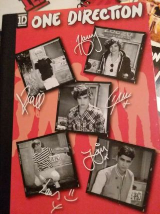 RARE ONE DIRECTION,  COLLECTIBLE NWT BACK TO SCHOOL 5 PIECE KIT 3