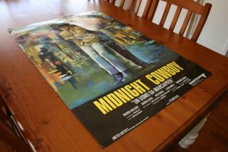 MIDNIGHT COWBOY 1980 ' S RE - RELEASE ITALIAN ONE SHEET MOVIE POSTER VERY GOOD COND 2