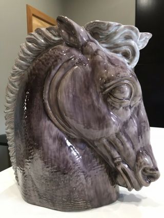 Stangl Terra Rose Horse Head Vase