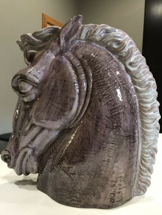 Stangl Terra Rose Horse Head Vase 3