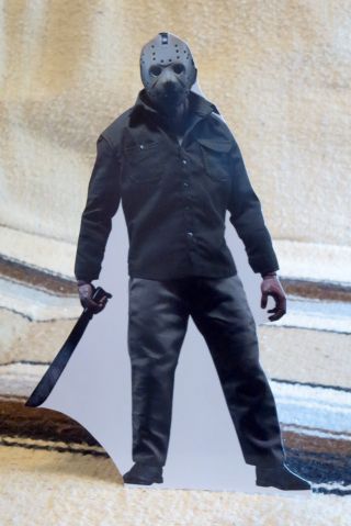 Jason Voorhees - Friday The 13th Movie Figure Tabletop Display Standee 10 1/2 "