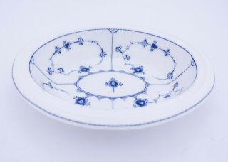 Unusual bowl 278 - Blue Fluted - Royal Copenhagen,  Plain Lace - 2:nd Quality 3