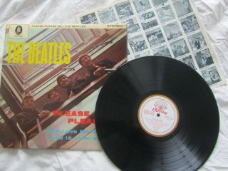 The Beatles - Please Please Me - Odeon Ztox 5550 - Export Uk/ Us - Army 1st Issue