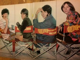 The Monkees,  Two Page Vintage Centerfold Poster