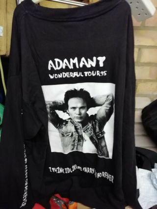 Rare Adam Ant Wonderful Tour Long Sleeve T Shirt Xl 95