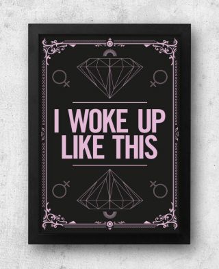 Beyonce " I Woke Up Like This " Poster,  Flawless,  Drunk In Love,  Jay - Z,  Kanye West