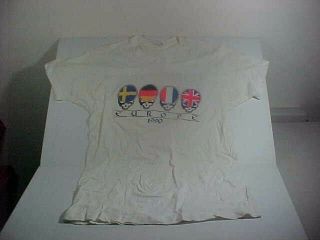 Vintage Grateful Dead Concert T - Shirt 1990 Europe Tour Size Xl