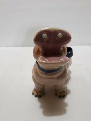 Vintage Kay Finch California Pottery - Hippopotamus 5 3/4 