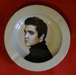 Ashtray With Picture Of Elvis Presley