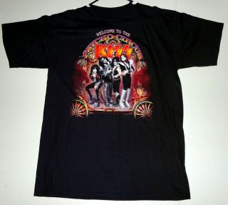 Kiss Band Welcome To The Psycho Circus Black T - Shirt Shirt Xl Unworn 1998