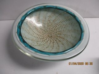 Murano art glass ash tray 2