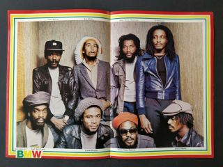 Bob Marley 1980 UK Uprising Tour Programme 3