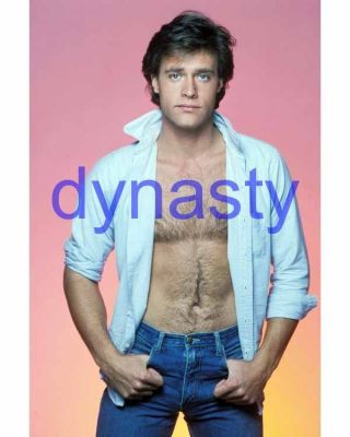 Dynasty 6174,  John James,  Barechested,  Shirtless,  8x10 Photo,  Closeup,  The Colbys